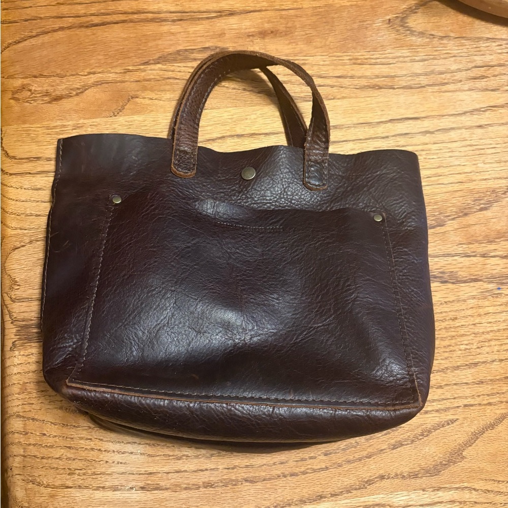 Portland Leather mini tote